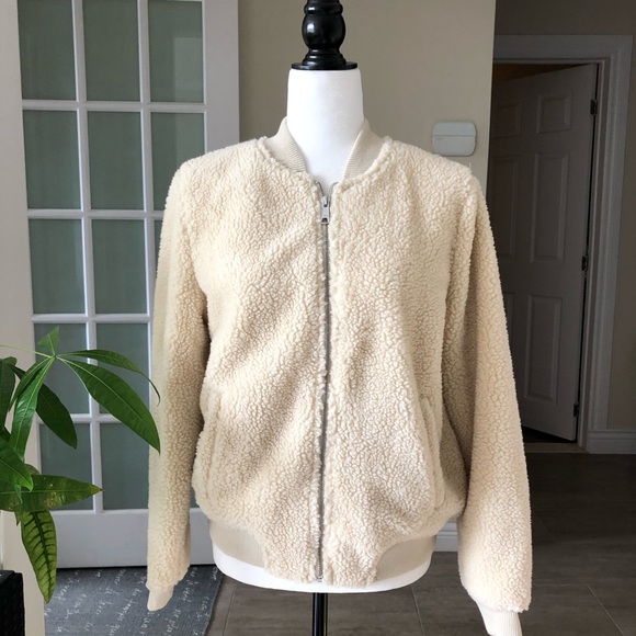 Comfy sherpa Sweater jacket - Picture 6 of 12